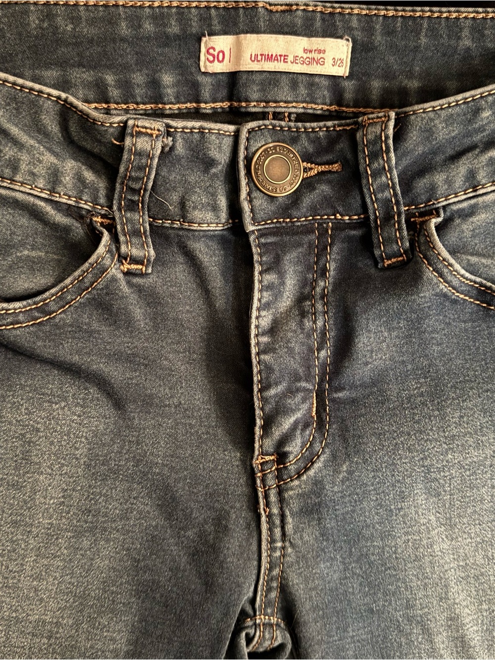 SO Women’s Skinny Jeans in Dark Blue